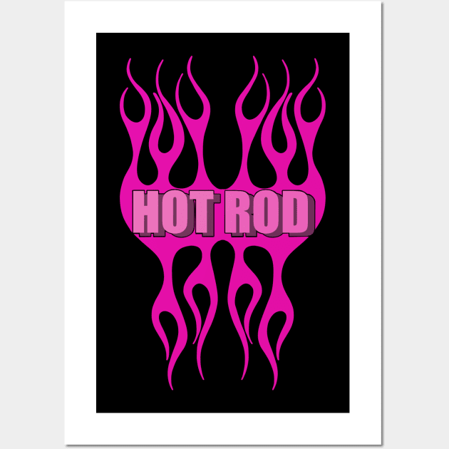 Hot Rod Wall Art by KeegansKolourStudio